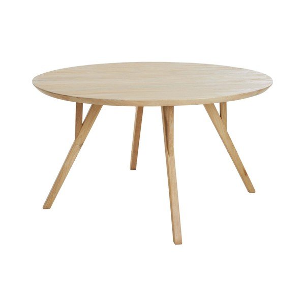 Mangófa kerek étkezőasztal ø 140 cm Quenza – Light & Living