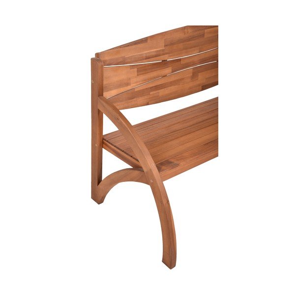 Barna tömörfa kerti pad Hadia – Garden Pleasure-image-1