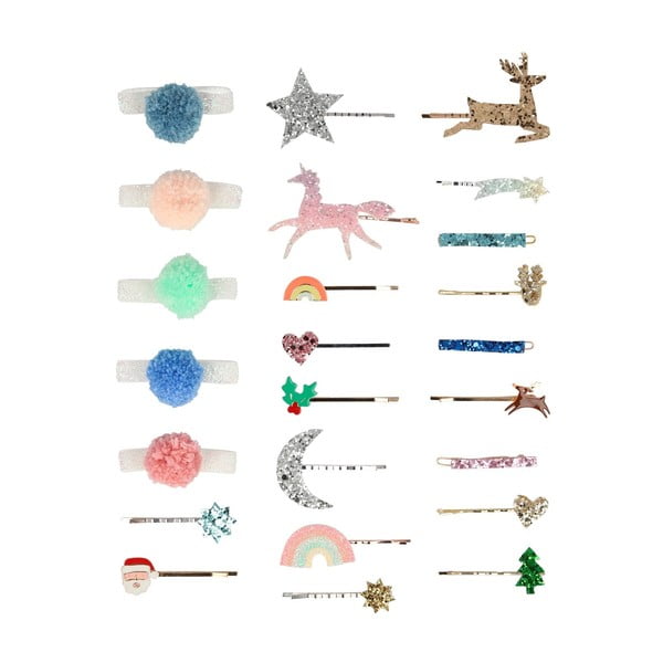 Adventi naptár Hair Accessories – Meri Meri-image-3