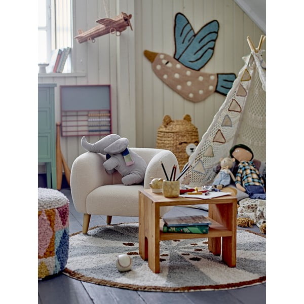 Fehér gyerek fotel Cade – Bloomingville Mini-image-3