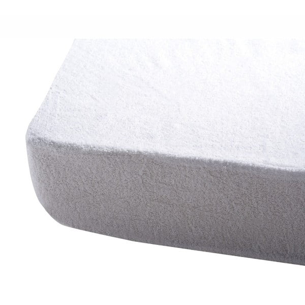 Terry fehér pamut matracvédő huzat, 120 x 60 cm - Tanuki