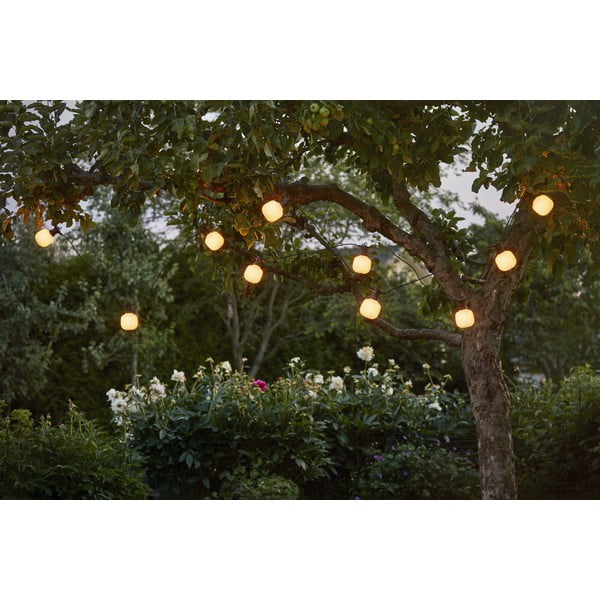 Big Maxi fekete LED kültéri fényfüzér, hosszúság 5 m - Star Trading-image-1