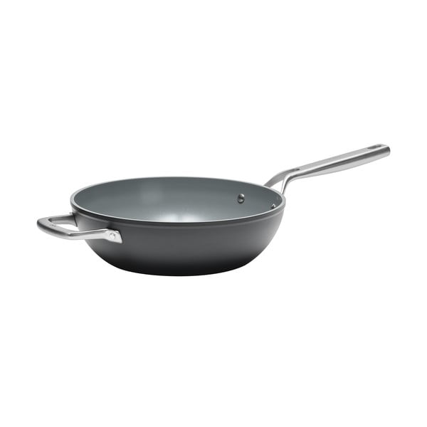 Wok serpenyő fedővel-kerámia felülettel ø 28 cm Meda 3.0 – FABINI-image-2