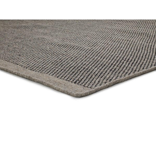 Kiran Liso szürke gyapjú szőnyeg, 80 x 150 cm - Universal-image-2