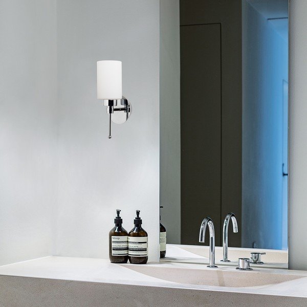 Fehér-ezüstszínű fali lámpa Balcova – Opviq lights-image-1