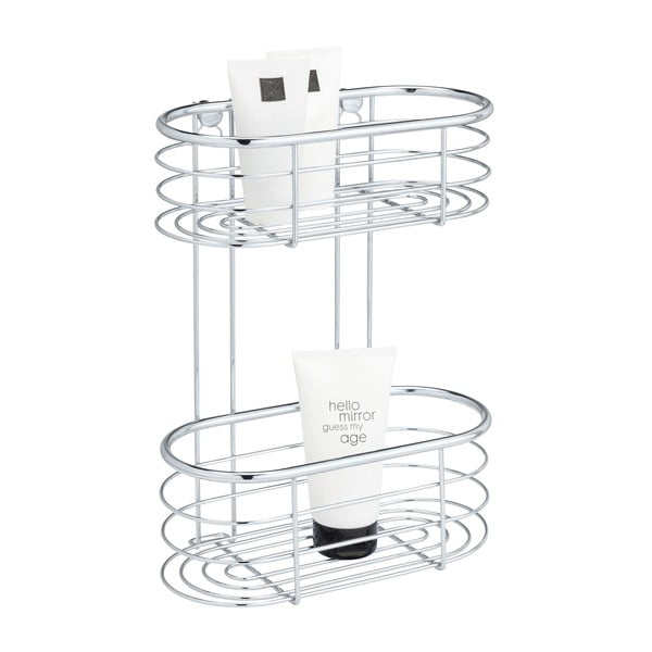 Trestina ezüstszínű zuhanypolc, 26 x 35 cm - Wenko-image-1