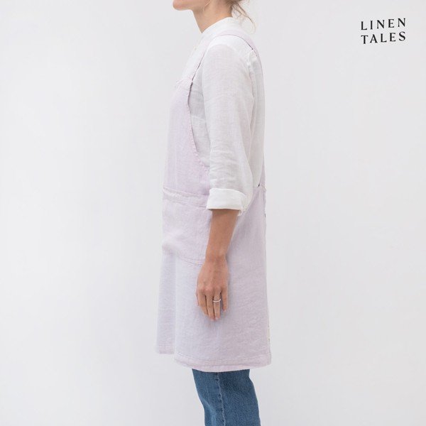 Len kötény Crossback – Linen Tales-image-1