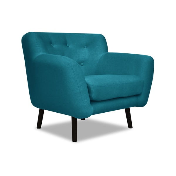 Hampstead türkiz fotel - Cosmopolitan design-image-2