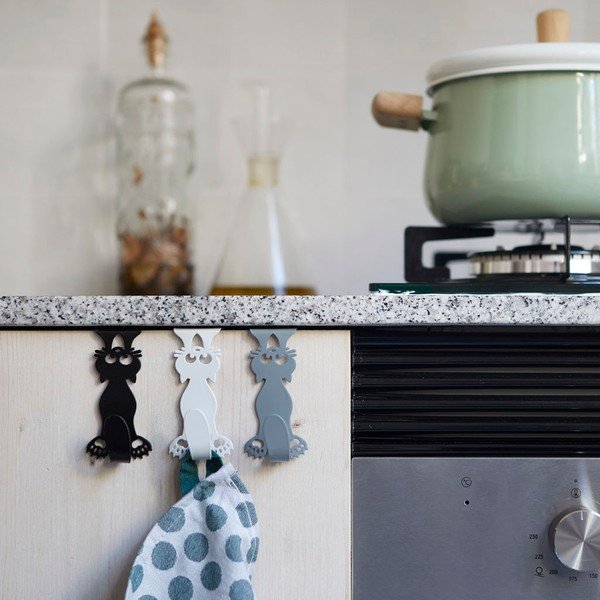 Függő fém akasztó szett 3 db-os Curious Cats – Balvi-image-1