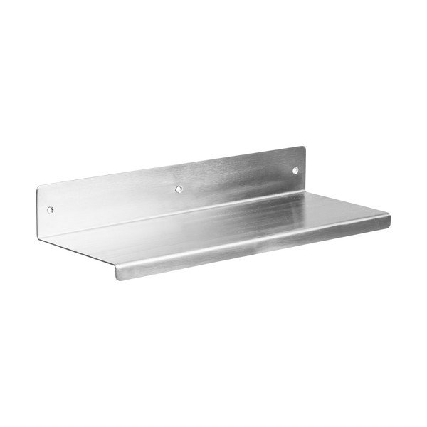 Ezüstszínű acél fali polc 40 cm Nagoya – House Nordic