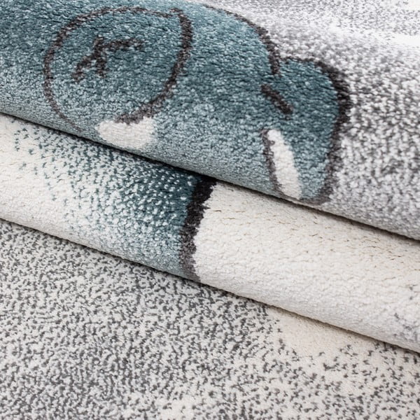 Kék-szürke gyerek szőnyeg 140x200 cm Kids – Ayyildiz Carpets-image-2