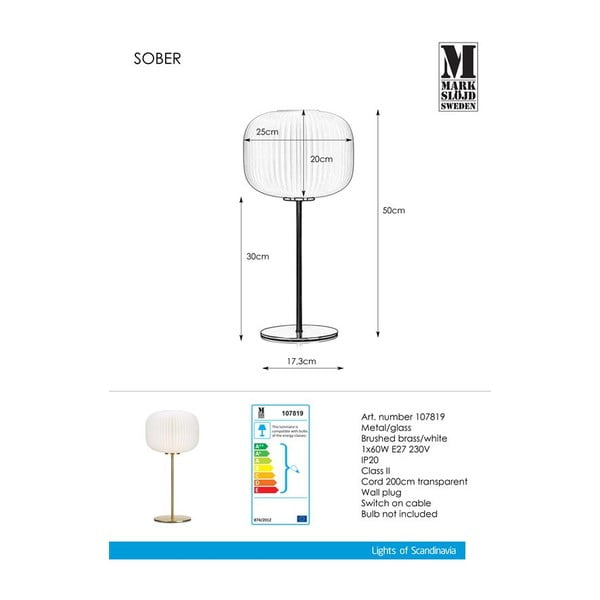 Sober asztali lámpa - Markslöjd-image-3