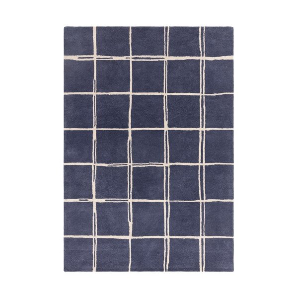 Kék kézi szövésű gyapjú szőnyeg 160x230 cm – Asiatic Carpets