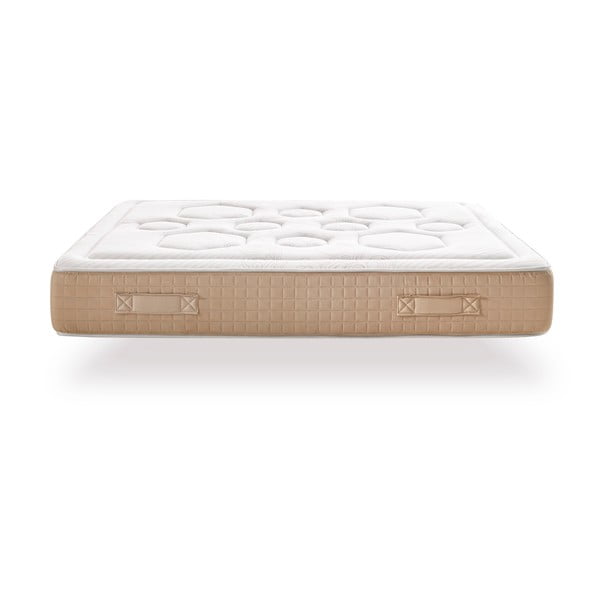 Kemény-közepes keménységű kétoldalas hőszabályozó rugós matrac 140x190 cm  Hexaflex Bagged Springs Gel  – Moonia-image-2