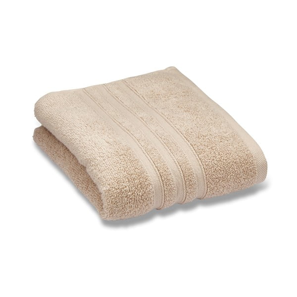 Bézs frottír pamut fürdőlepedő 90x140 cm Zero Twist – Catherine Lansfield
