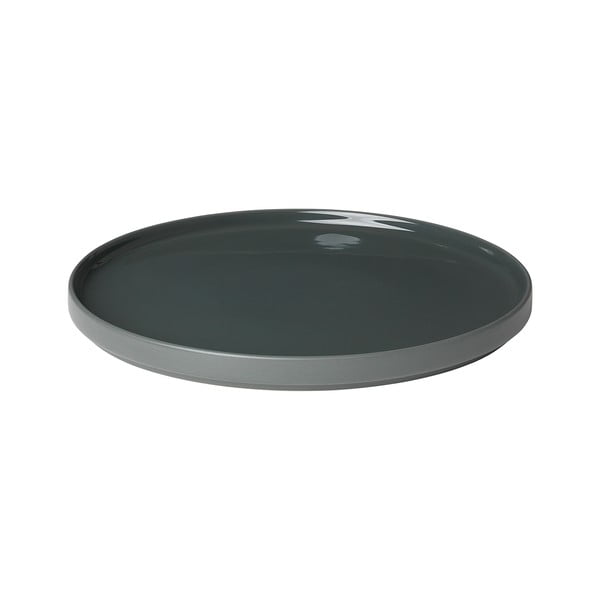 Pilar sötétzöld kerámia tányér - Blomus