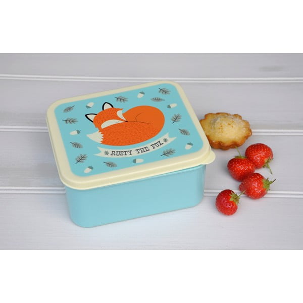 Rusty The Fox ételtároló doboz - Rex London-image-1