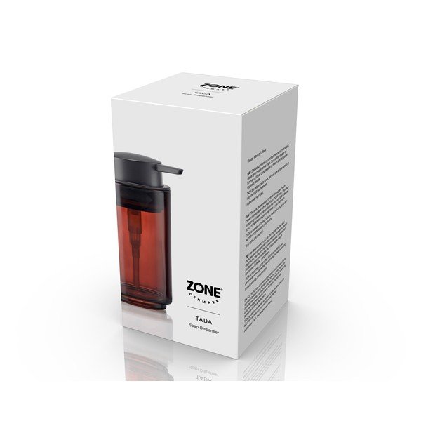 Barna üveg szappanadagoló 250 ml Tada – Zone-image-4