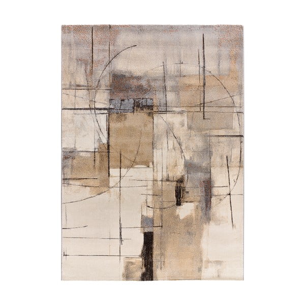 Szürke-bézs szőnyeg 133x190 cm Beruti – Universal-image-4