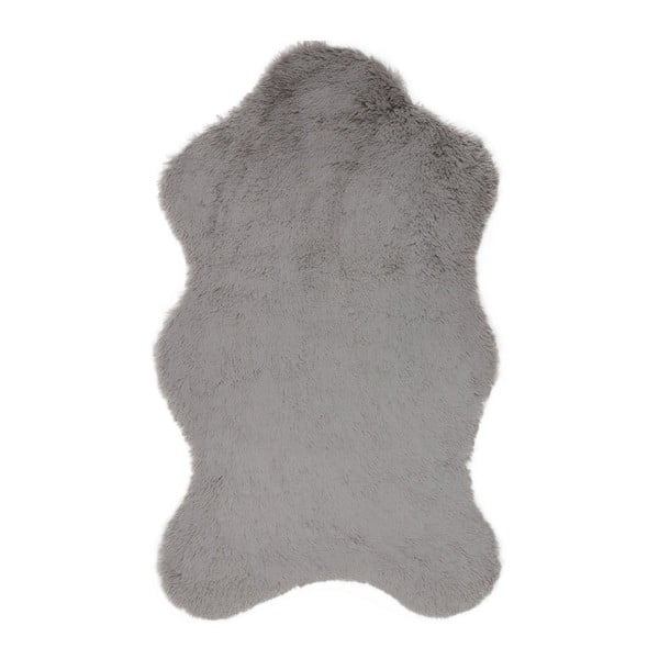 Tavsantuyu Grey szürke műszőrme szőnyeg, 100 x 160 cm