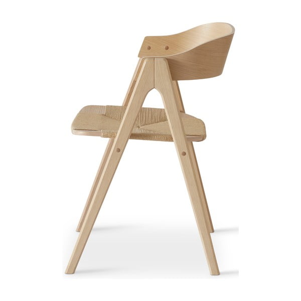 Mette bükkfa étkezőszék rattan ülőfelülettel - Findahl by Hammel-image-4