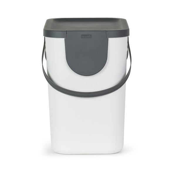 Szelektív szemetes újrahasznosított műanyagból 25 l Albula - Rotho-image-2