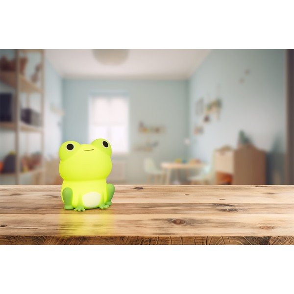 Zöld gyerek éjjelilámpa Willi – Fischer & Honsel-image-4