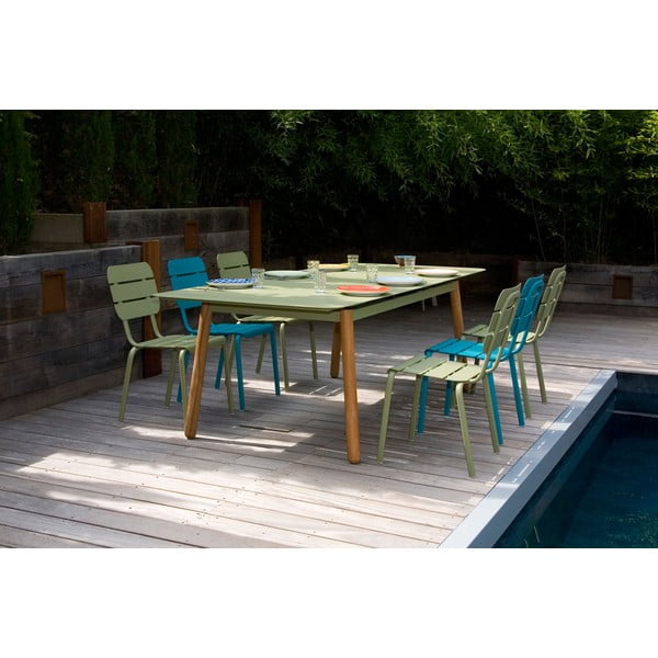 Kerti étkezőasztal 80x160 cm Alicante – Ezeis-image-1