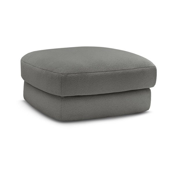 Sötétszürke buklé lábtartó Leonore – Bobochic Paris