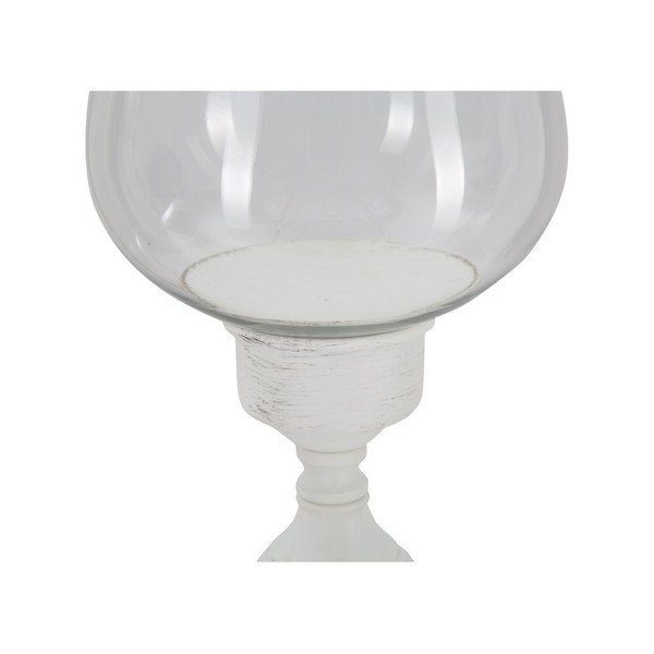 Provenzia fehér egyágú gyertyatartó, Ø 15 cm - Mauro Ferretti-image-2