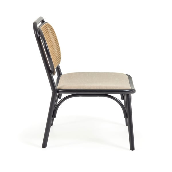 Doriane fekete fotel - Kave Home-image-2