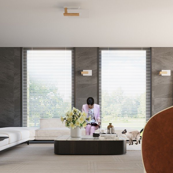 Natúr színű fali lámpa Parola – Sollux-image-4