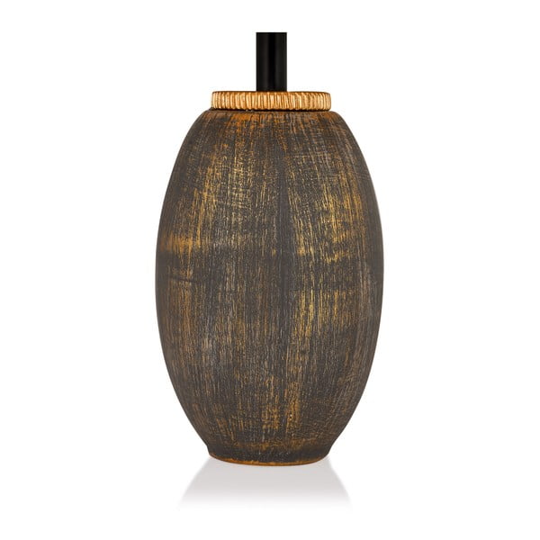 Szürke-bézs asztali lámpa textil búrával (magasság 46 cm) Yakamoz – Opviq lights-image-2