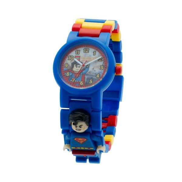DC Super Heroes Superman karóra minifigurával - LEGO®-image-1