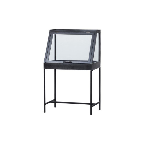 Fekete tálalószekrény 65x109 cm Dido – WOOOD-image-3
