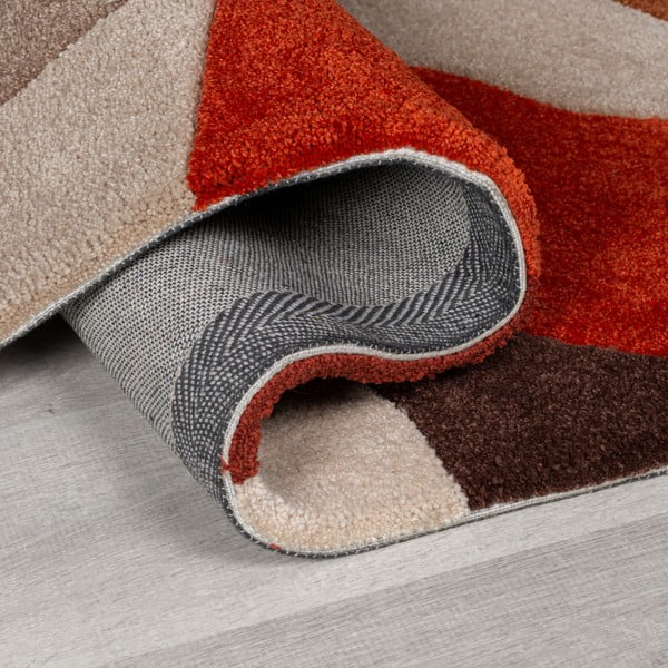 Piros szőnyeg 170x120 cm Zest Infinite - Flair Rugs-image-3