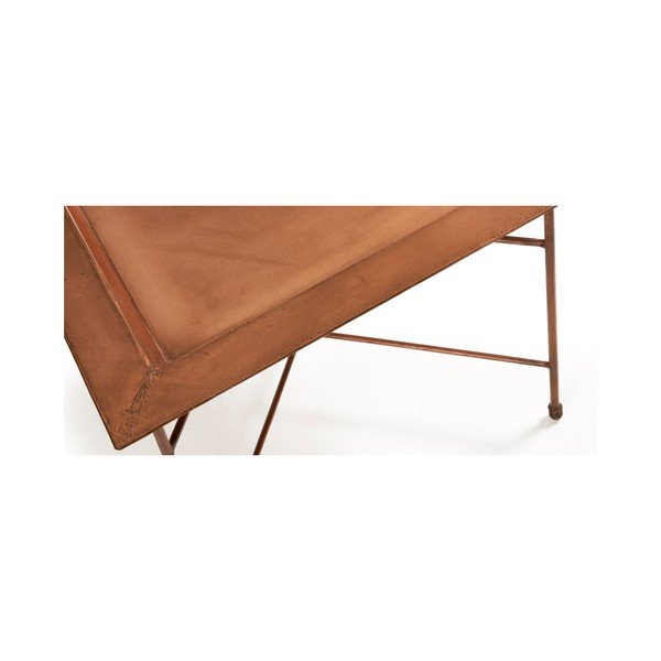 Bruce rézszínű tálca-asztal - La Forma-image-4