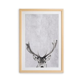 Deer keretezett falikép, 35 x 45 cm - Surdic