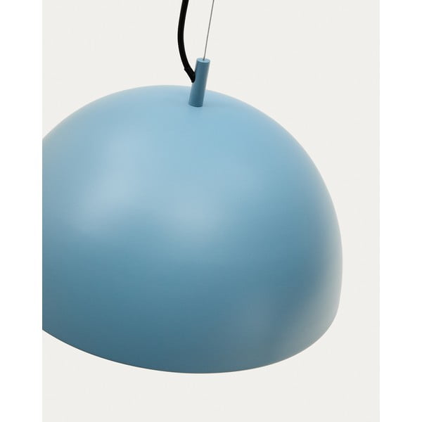 Kék függőlámpa fém búrával ø 39,5 cm Catlar – Kave Home-image-4