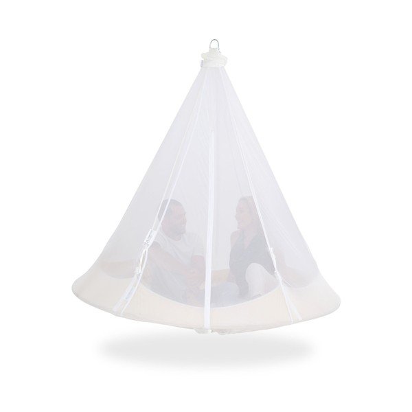 Fehér szúnyogháló hintához ø 180 cm - Hangout Pod-image-4