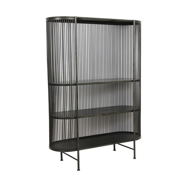 Fekete fém magas komód 119x161 cm Yinthe - Light & Living-image-2