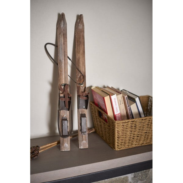 Board fából készült síléc formájú dekoráció - Antic Line-image-1