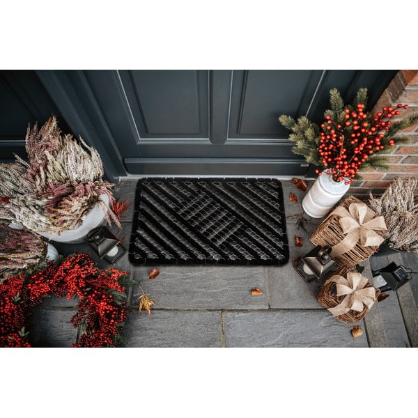 Kókuszrost lábtörlő 45x75 cm Coco Black – Hanse Home-image-1