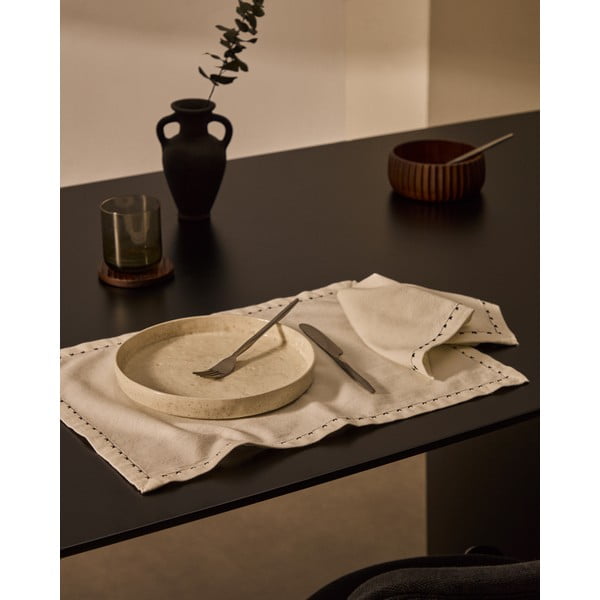 Textil szalvéta szett 2 db-os 35x35 cm Olim – Kave Home-image-3