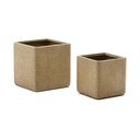 Műkő kaspó szett 2 db-os Minoa – Kave Home