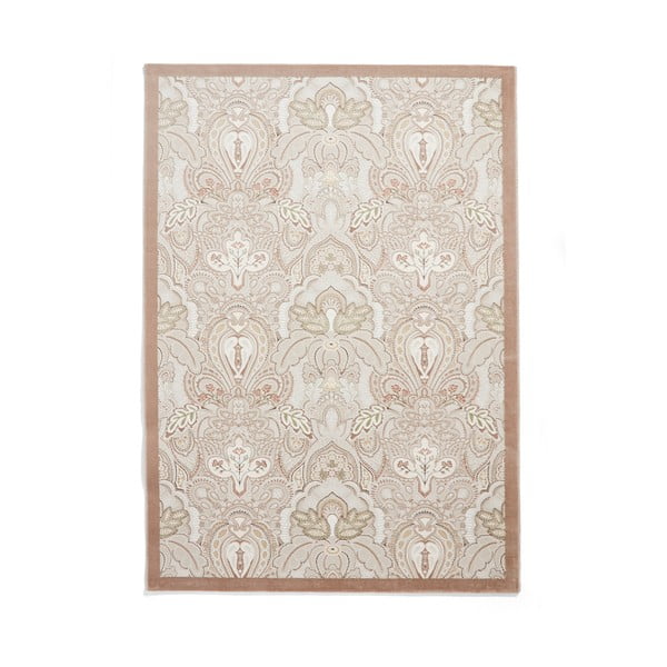 Krémszínű szőnyeg 120x170 cm Damask Bronze – Think Rugs