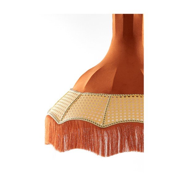 Narancssárga függőlámpa textil búrával ø 50 cm Mizia – Light & Living-image-4