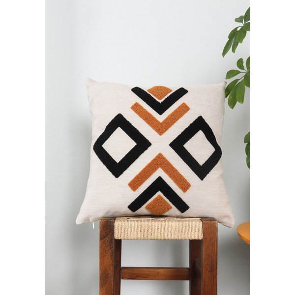 Len párnahuzat 43x43 cm Polen – Mioli Decor-image-1