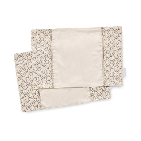 Textil tányéralátét szett 4 db-os 30x46 cm Deco Sequin – Catherine Lansfield-image-2