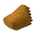Mustársárga kordbársony gyerek babzsákfotel Snug 80 Dragon – SLOWDOWN